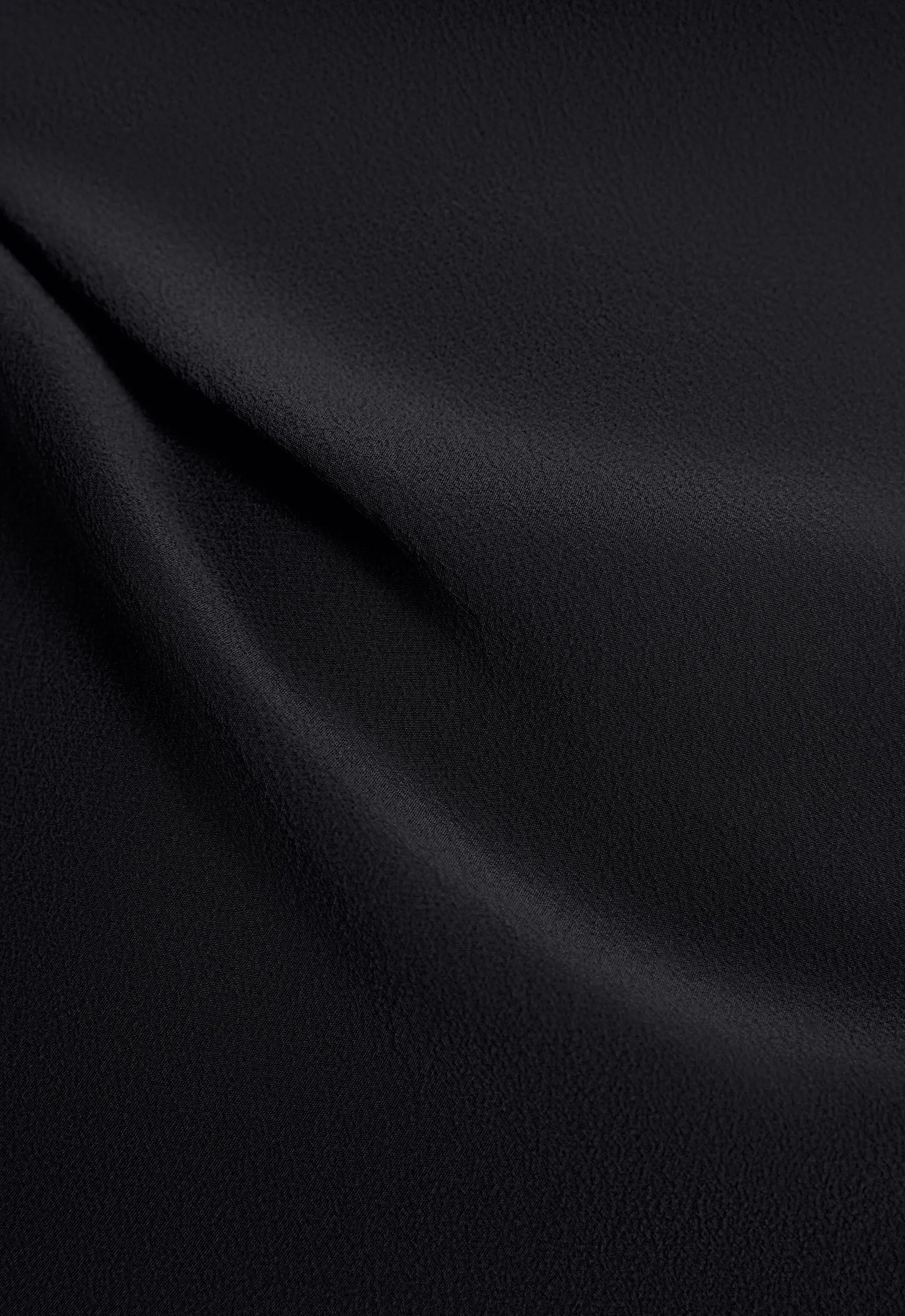 Abel Silk Top - Black