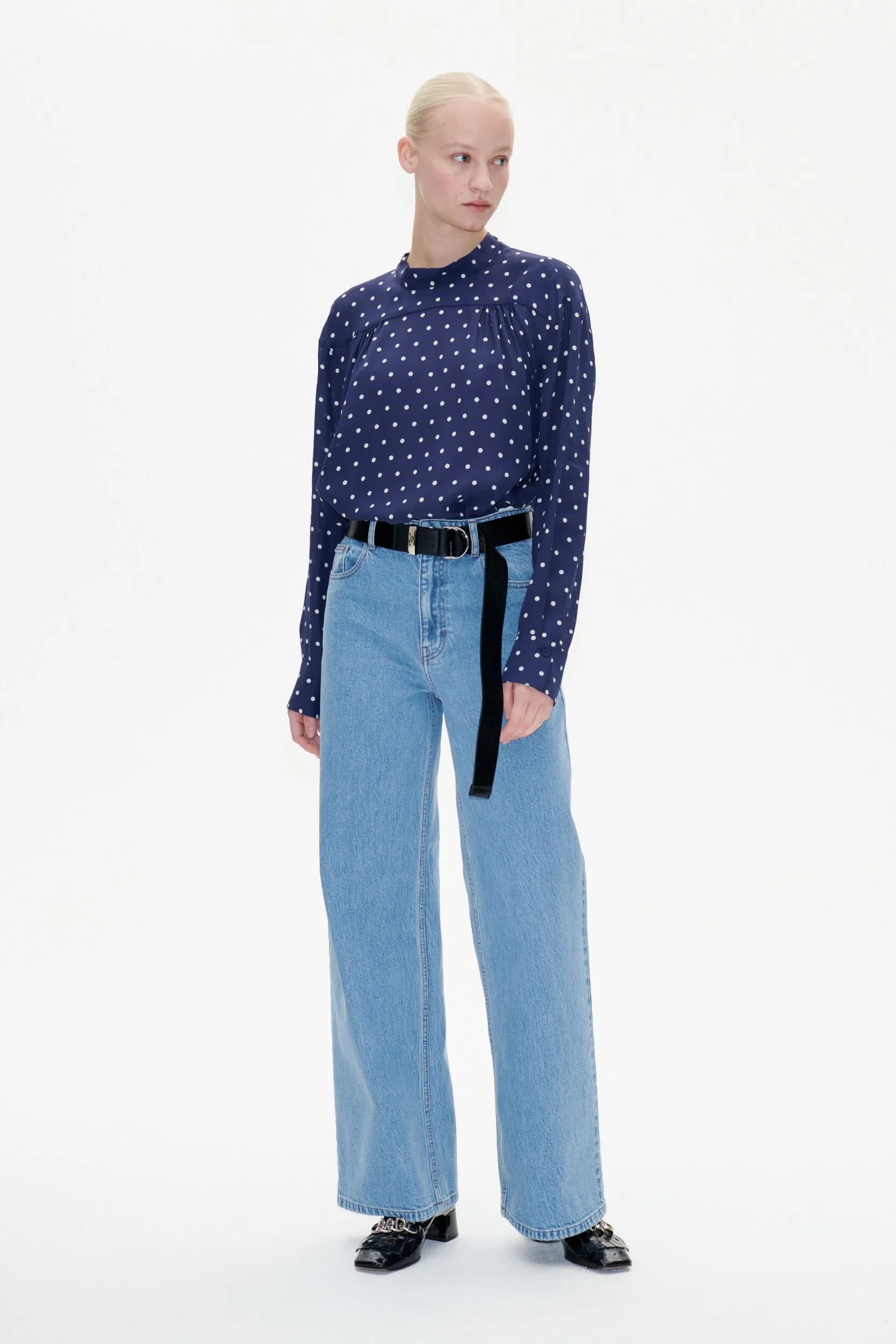 Baum Und Pferdgarten Montania Top Blue Margot Dot