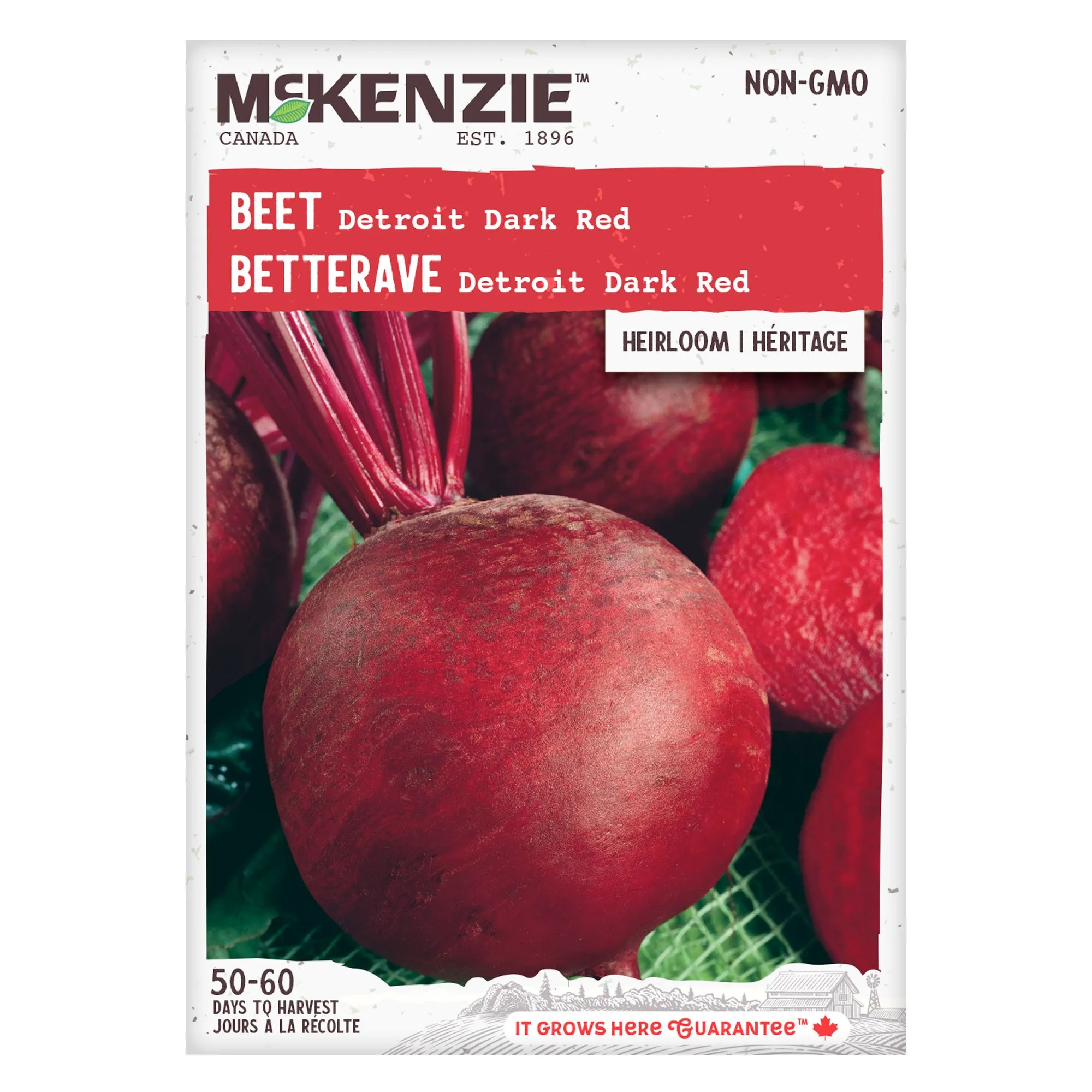 Beet, Detroit Dark Red Seeds