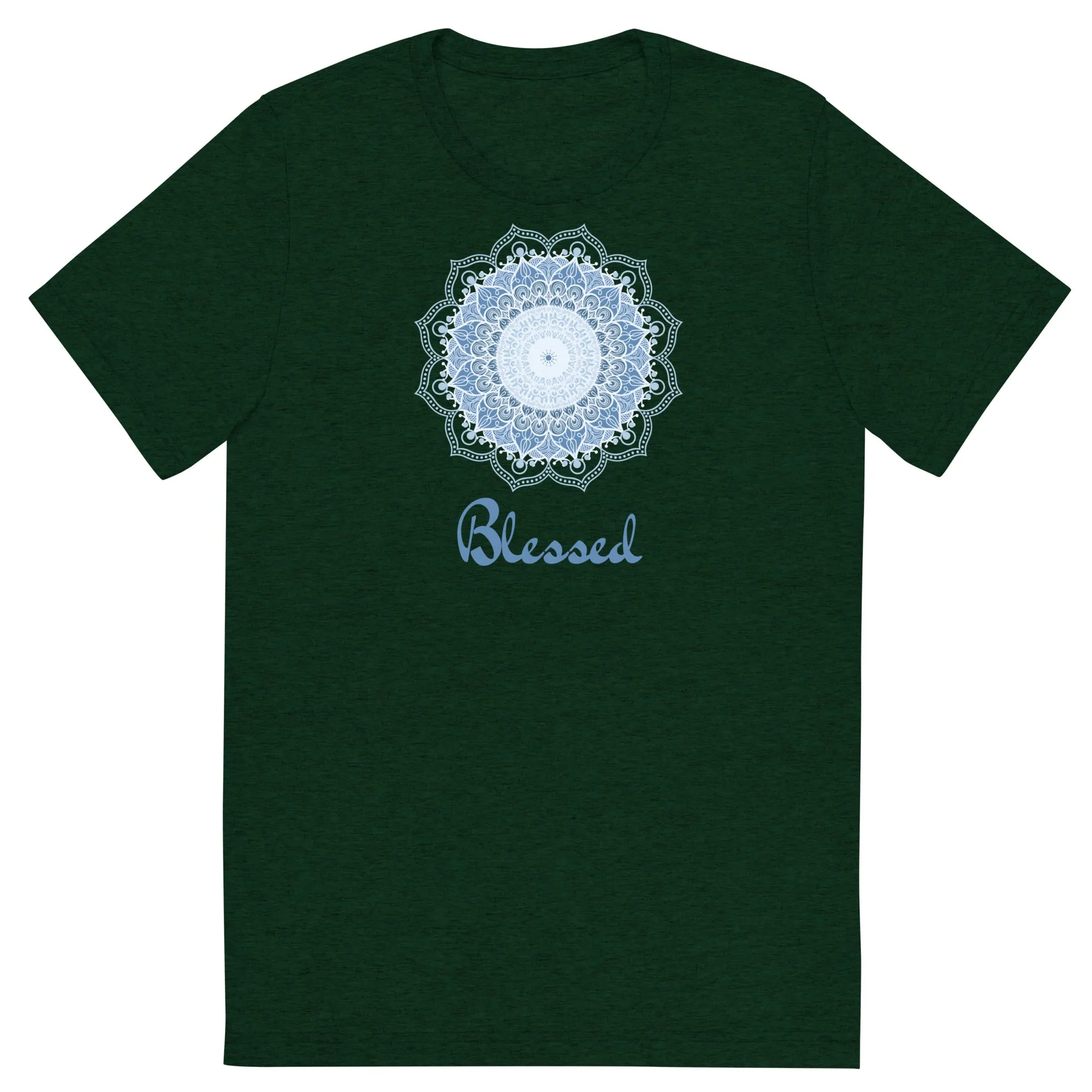 Blessed Mandala - Short sleeve t-shirt, comfy, soft, fitted look