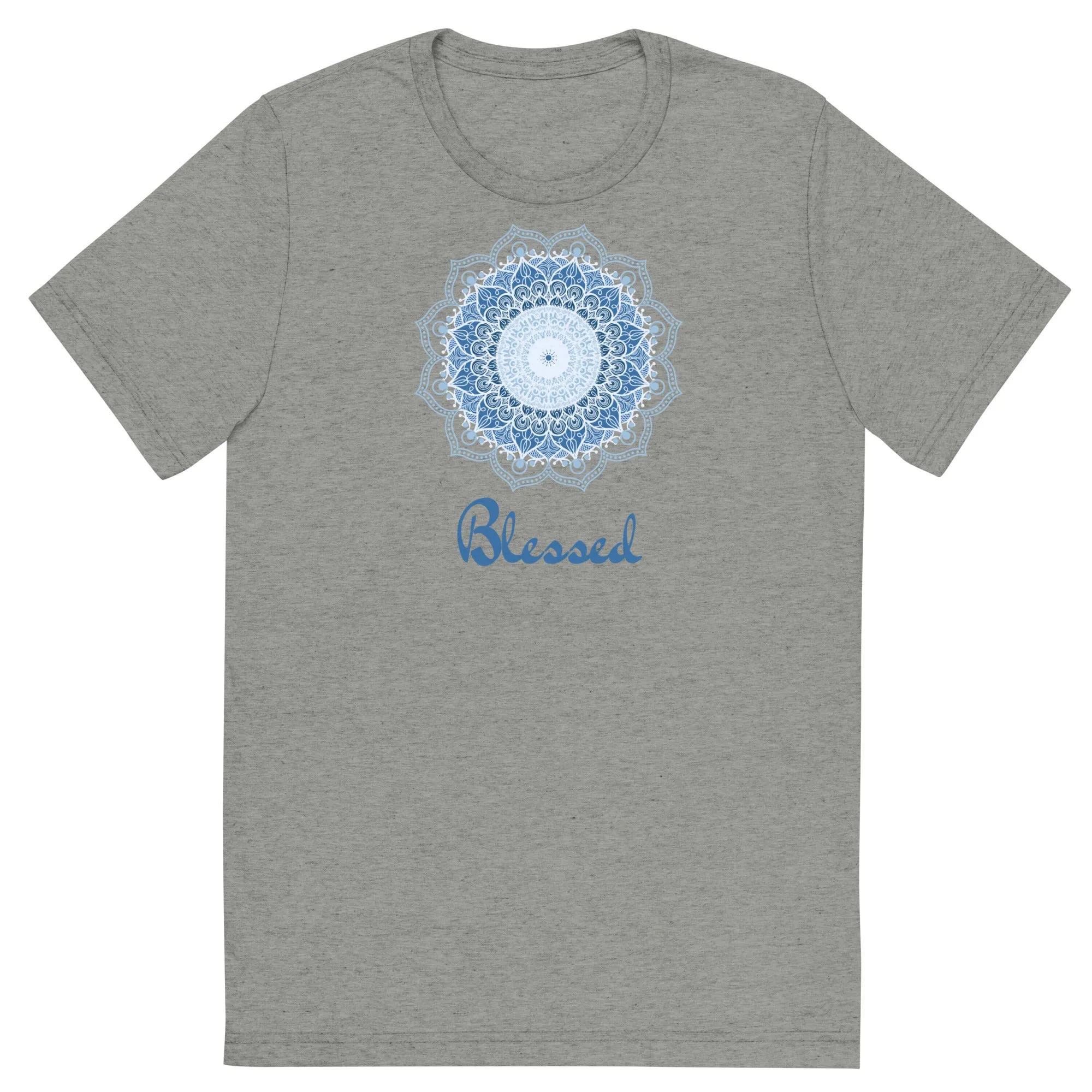 Blessed Mandala - Short sleeve t-shirt, comfy, soft, fitted look