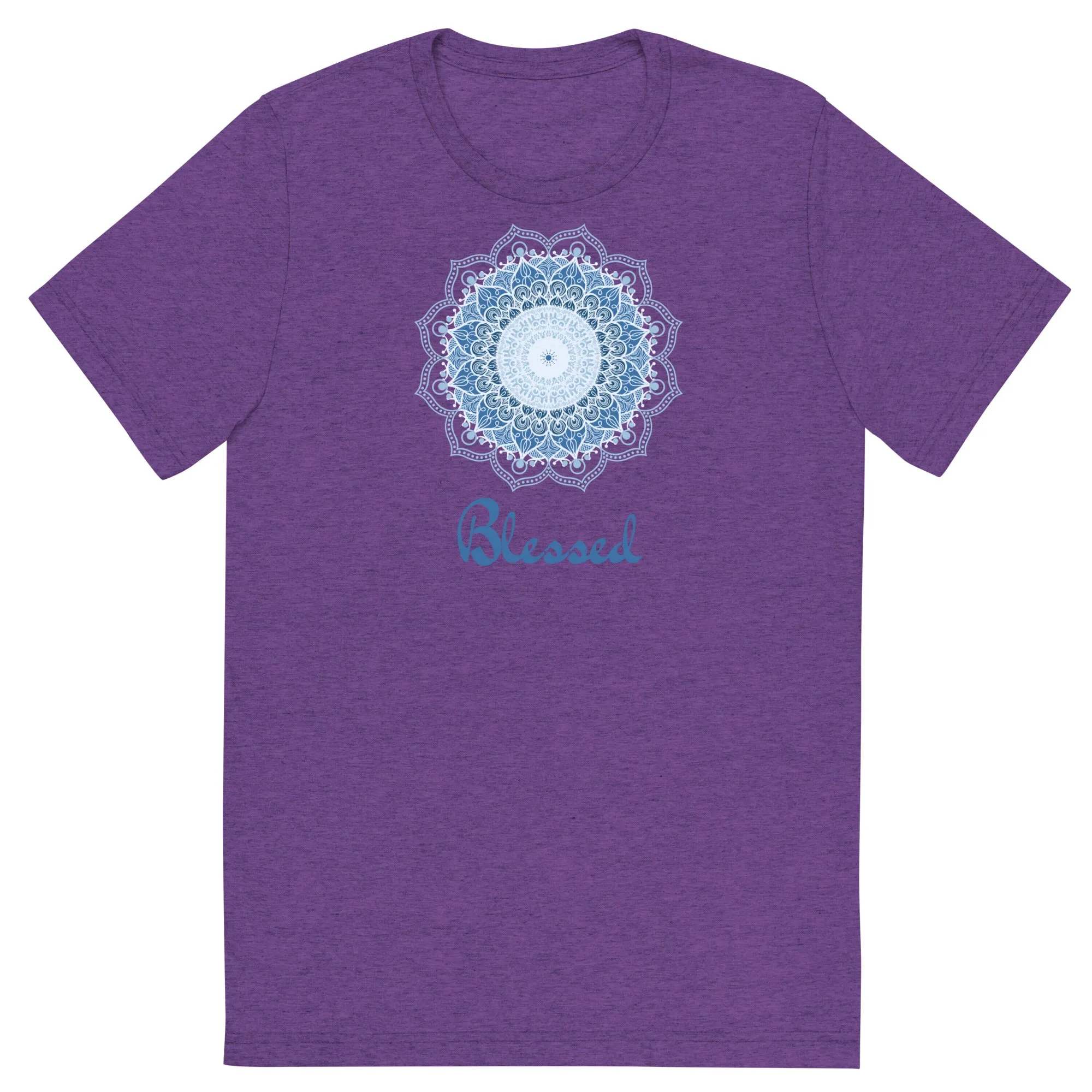 Blessed Mandala - Short sleeve t-shirt, comfy, soft, fitted look