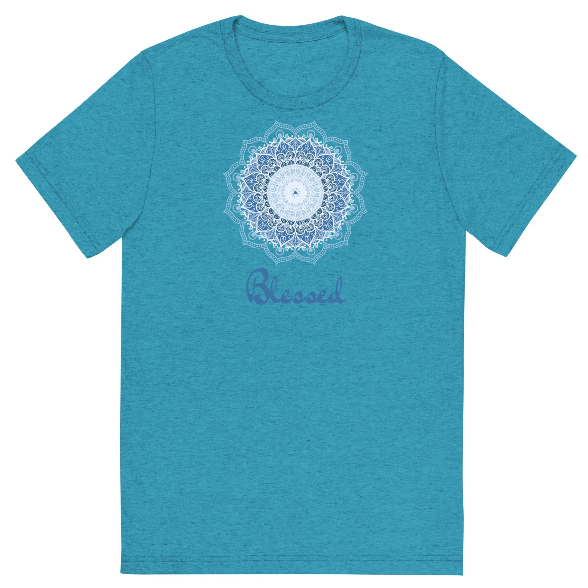 Blessed Mandala - Short sleeve t-shirt, comfy, soft, fitted look