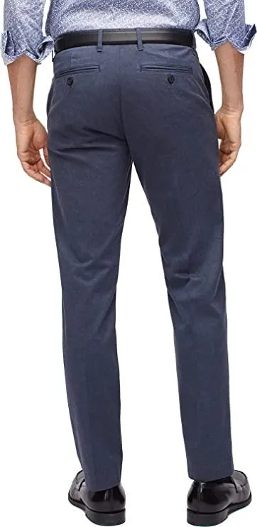 Bonobos Men's Monday Steel Blue 40W x 32L Slim Stretch Weekday Warrior Pants