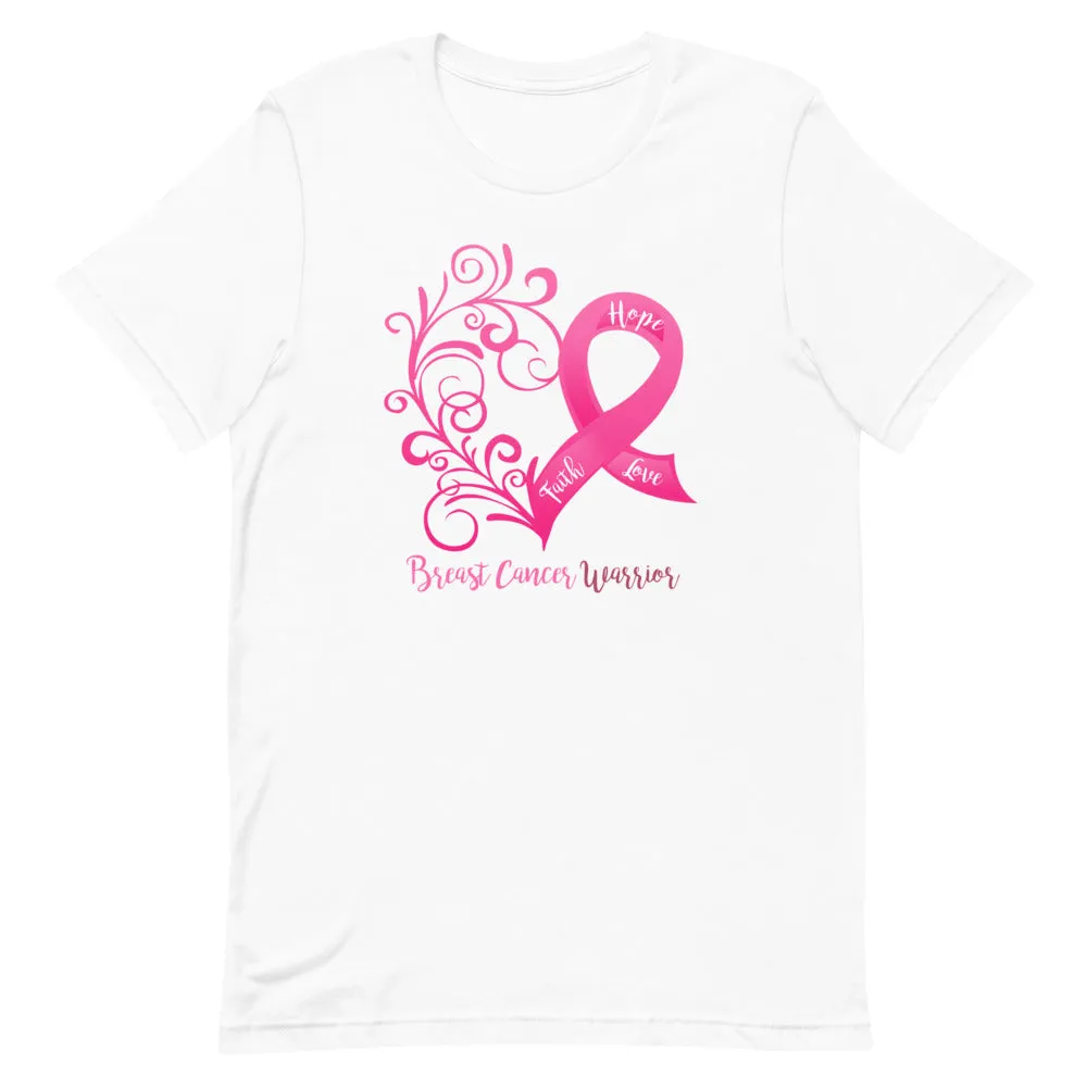 Breast Cancer "Warrior" T-Shirt - Several Colors Available