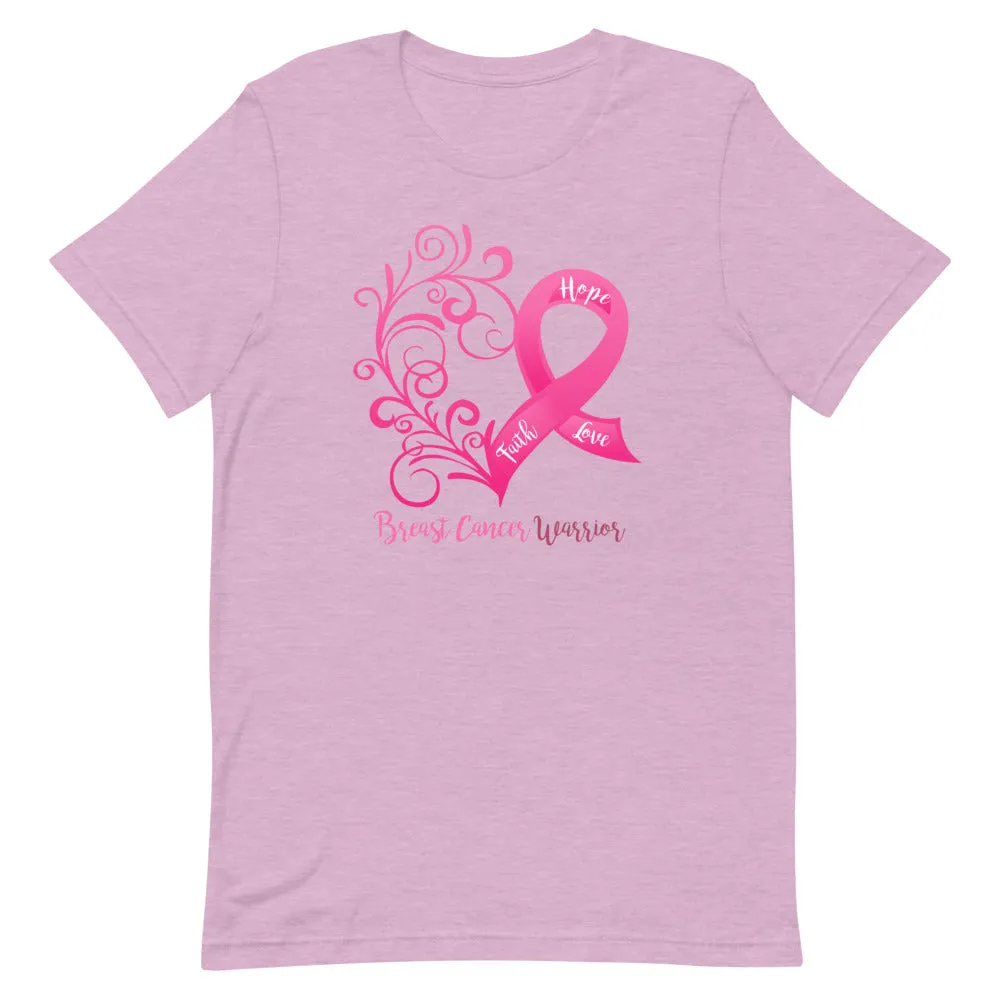 Breast Cancer "Warrior" T-Shirt - Several Colors Available