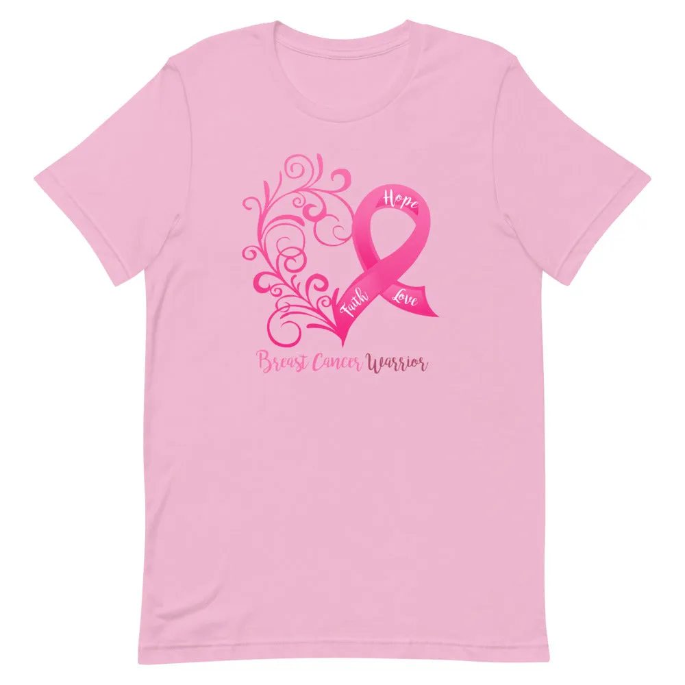 Breast Cancer "Warrior" T-Shirt - Several Colors Available
