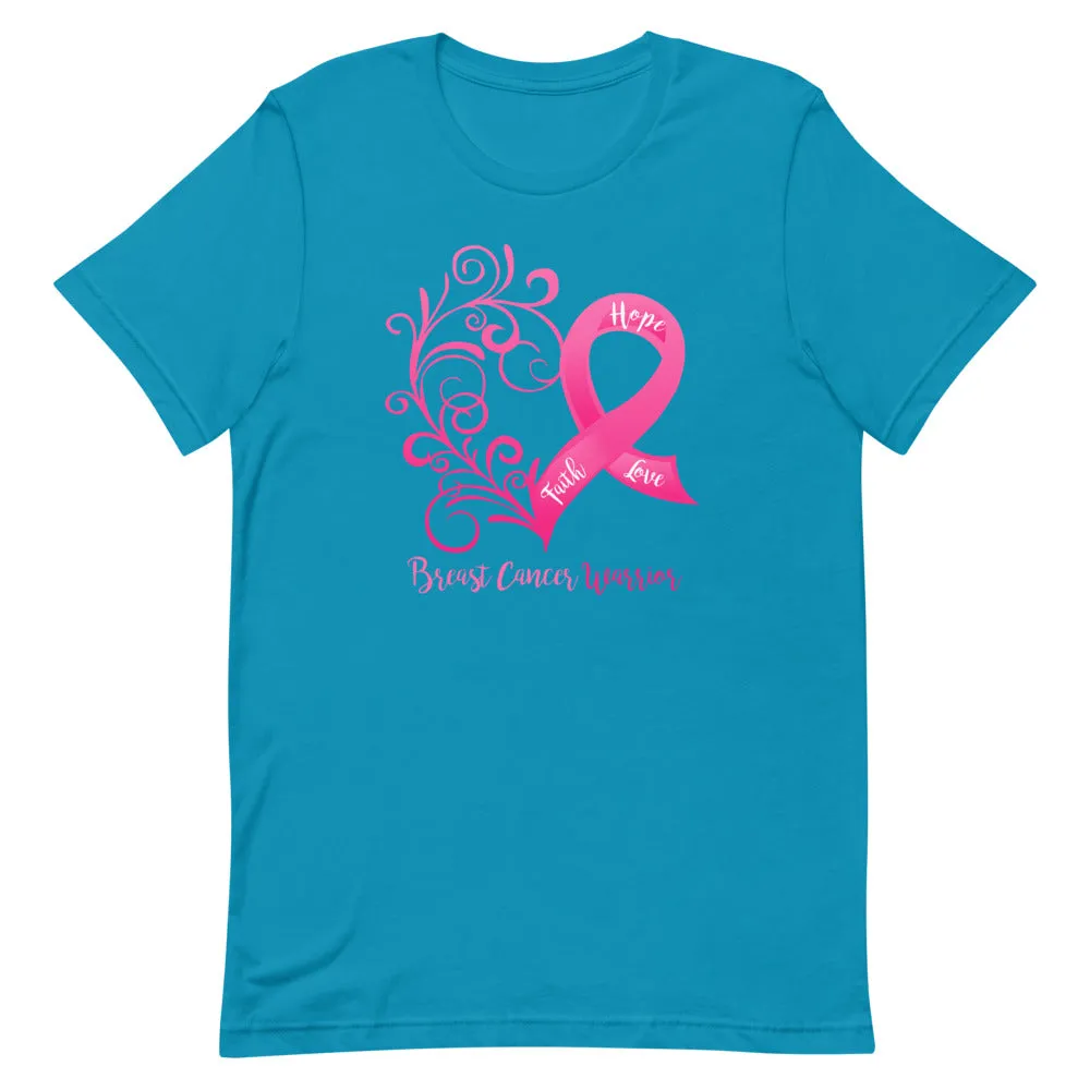 Breast Cancer "Warrior" T-Shirt - Several Colors Available