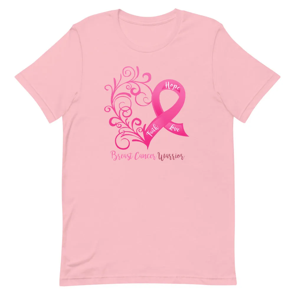 Breast Cancer "Warrior" T-Shirt - Several Colors Available
