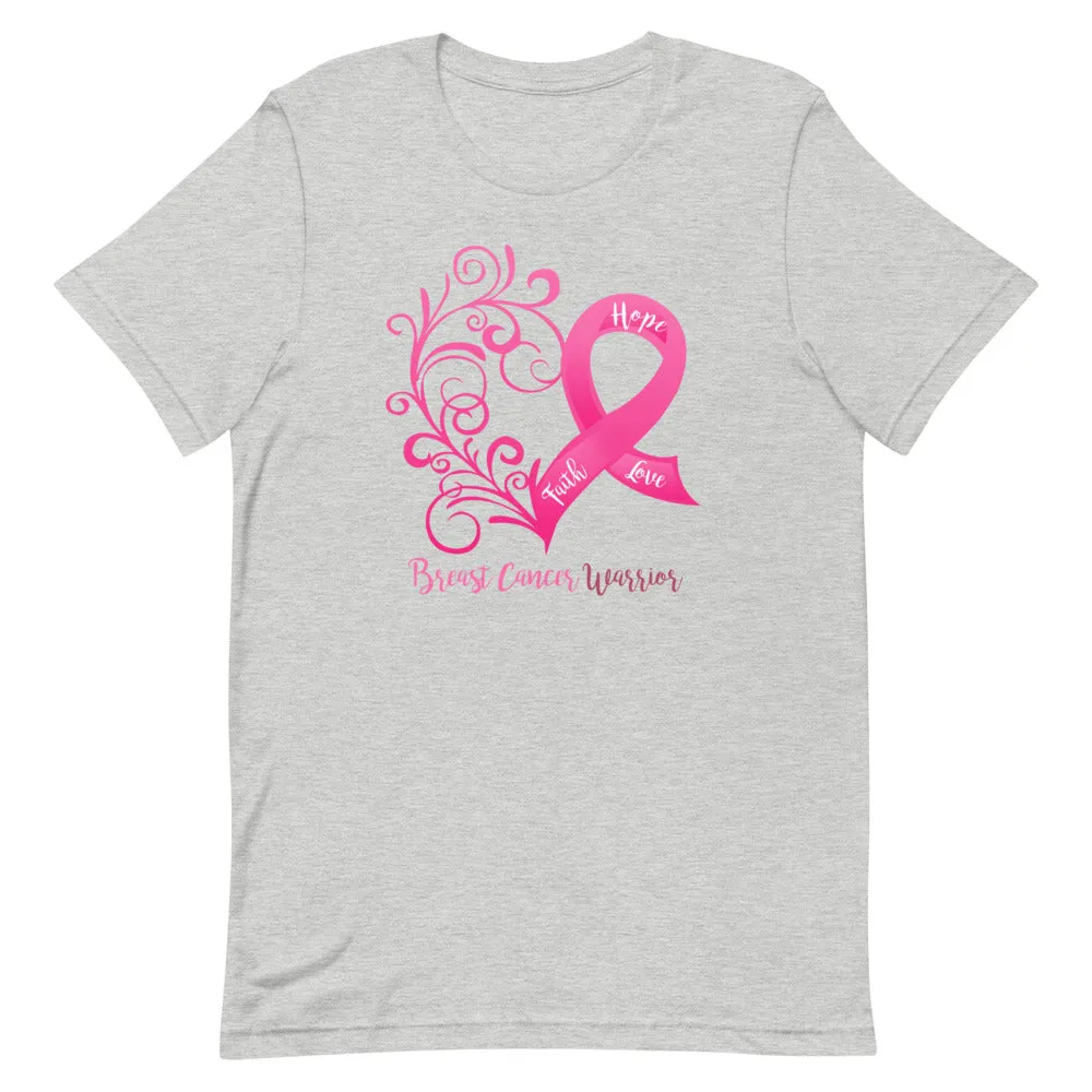 Breast Cancer "Warrior" T-Shirt - Several Colors Available