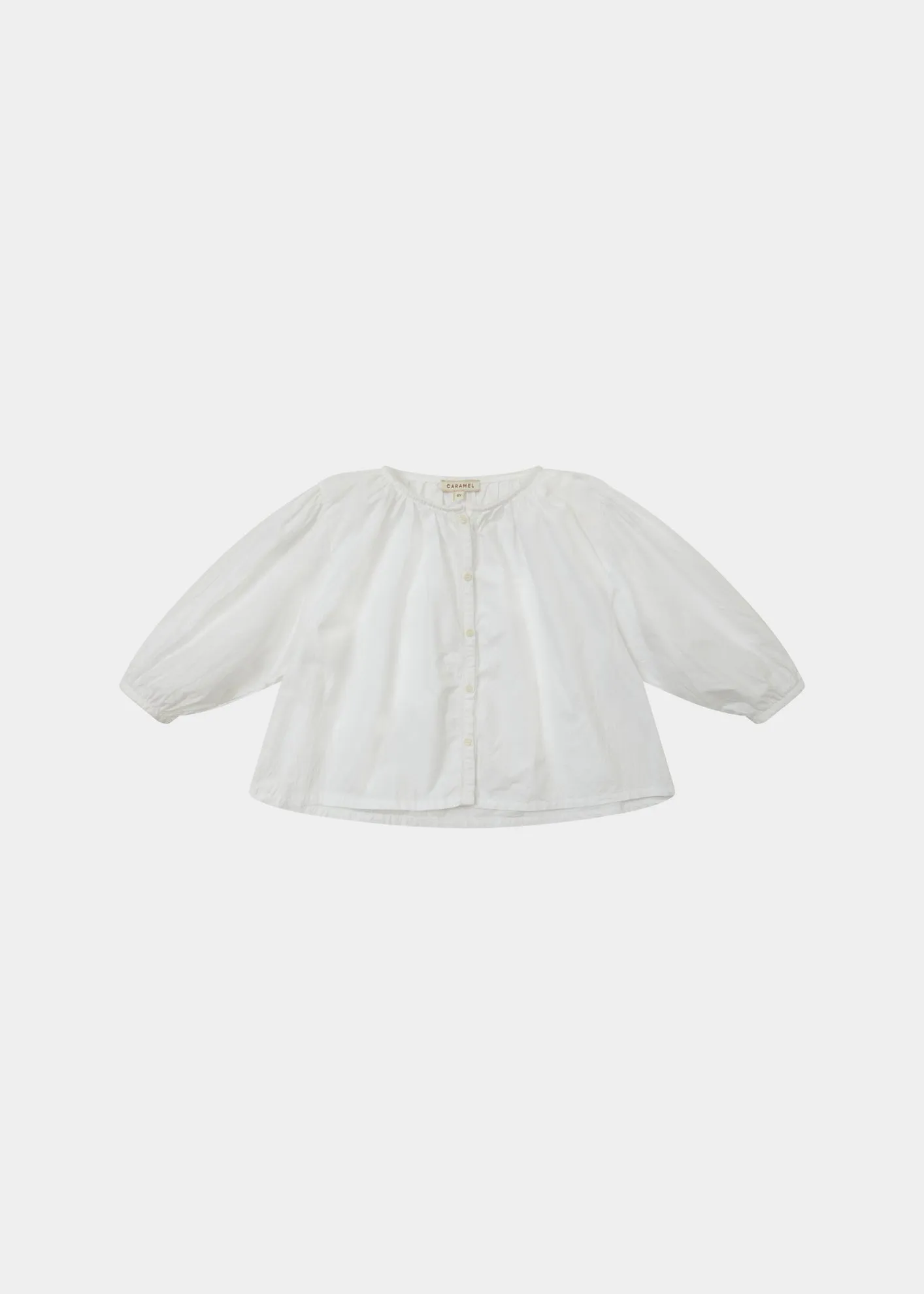 BRUNIA BLOUSE - WHITE