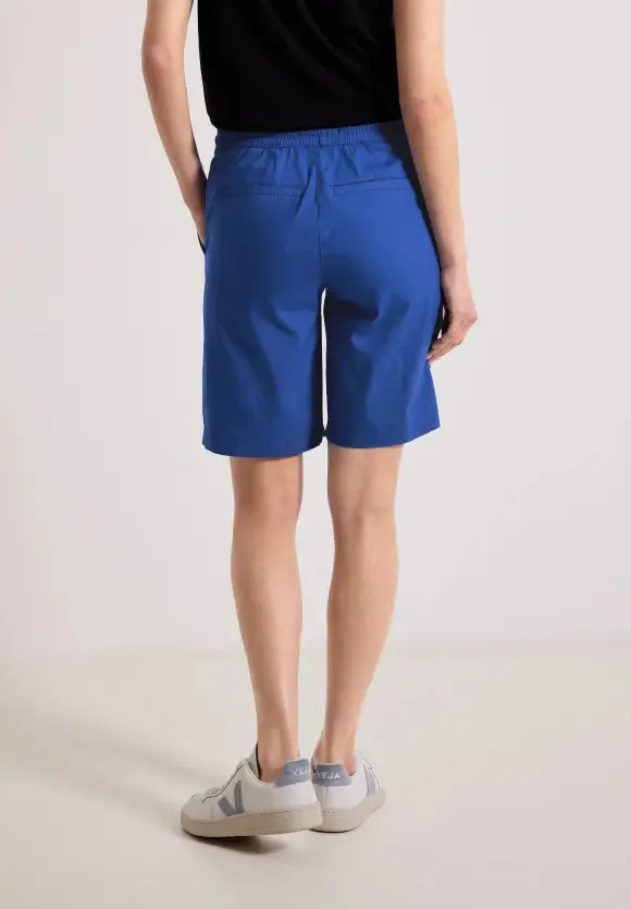 Cecil Casual Fit Shorts -Royal Blue