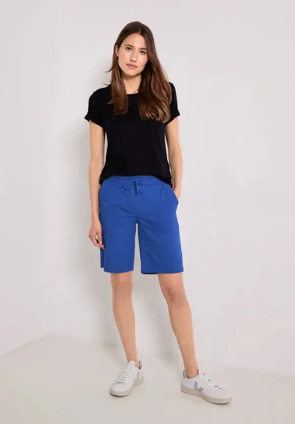 Cecil Casual Fit Shorts -Royal Blue