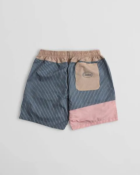 Central Coast Color 7" Blocked Cargo Shorts