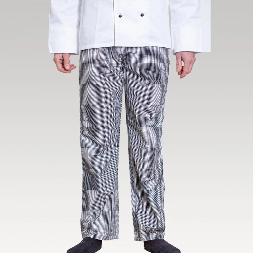 Chef Pants - Medium (Black/White)