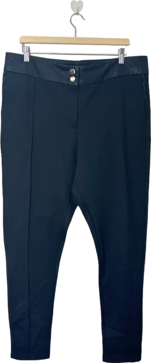 City Chic Black Untamed Pants UK Size M