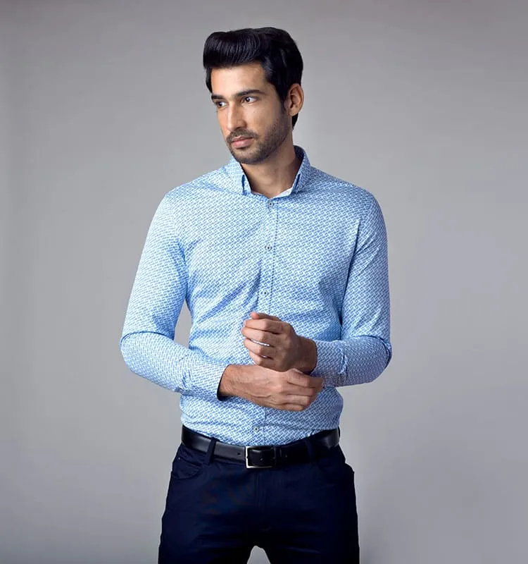 Collared Endless Knot Shirt