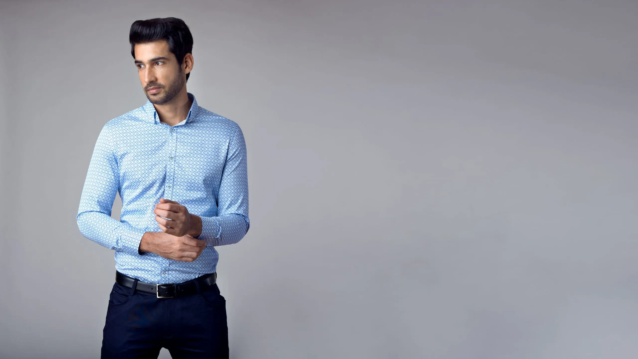 Collared Endless Knot Shirt