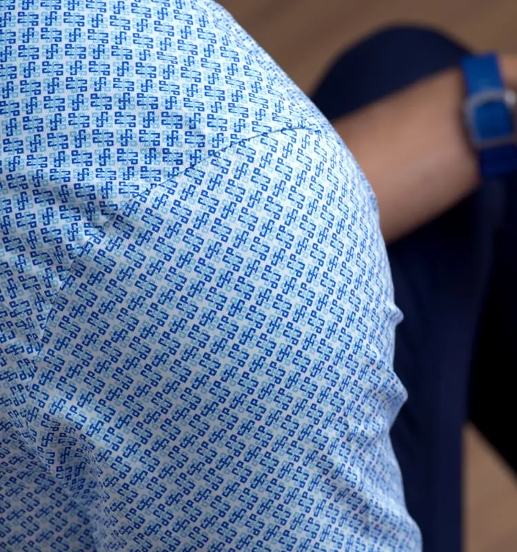 Collared Endless Knot Shirt