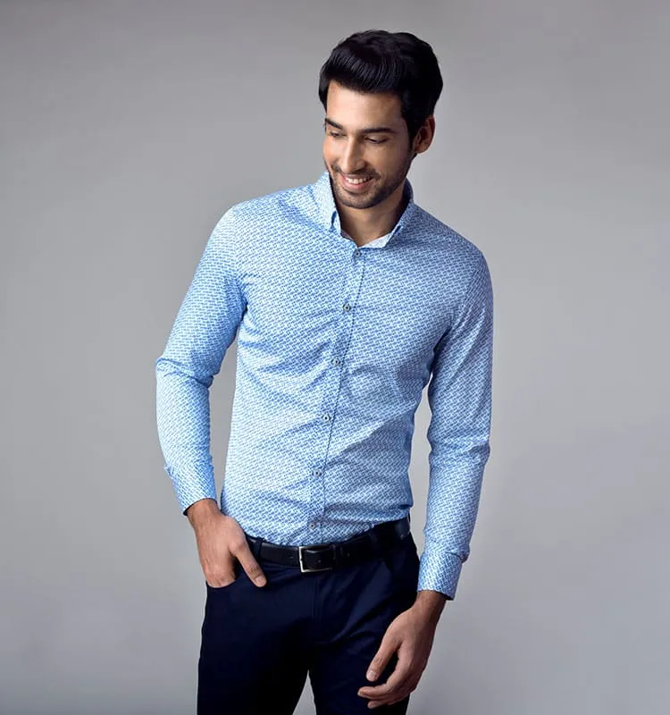 Collared Endless Knot Shirt