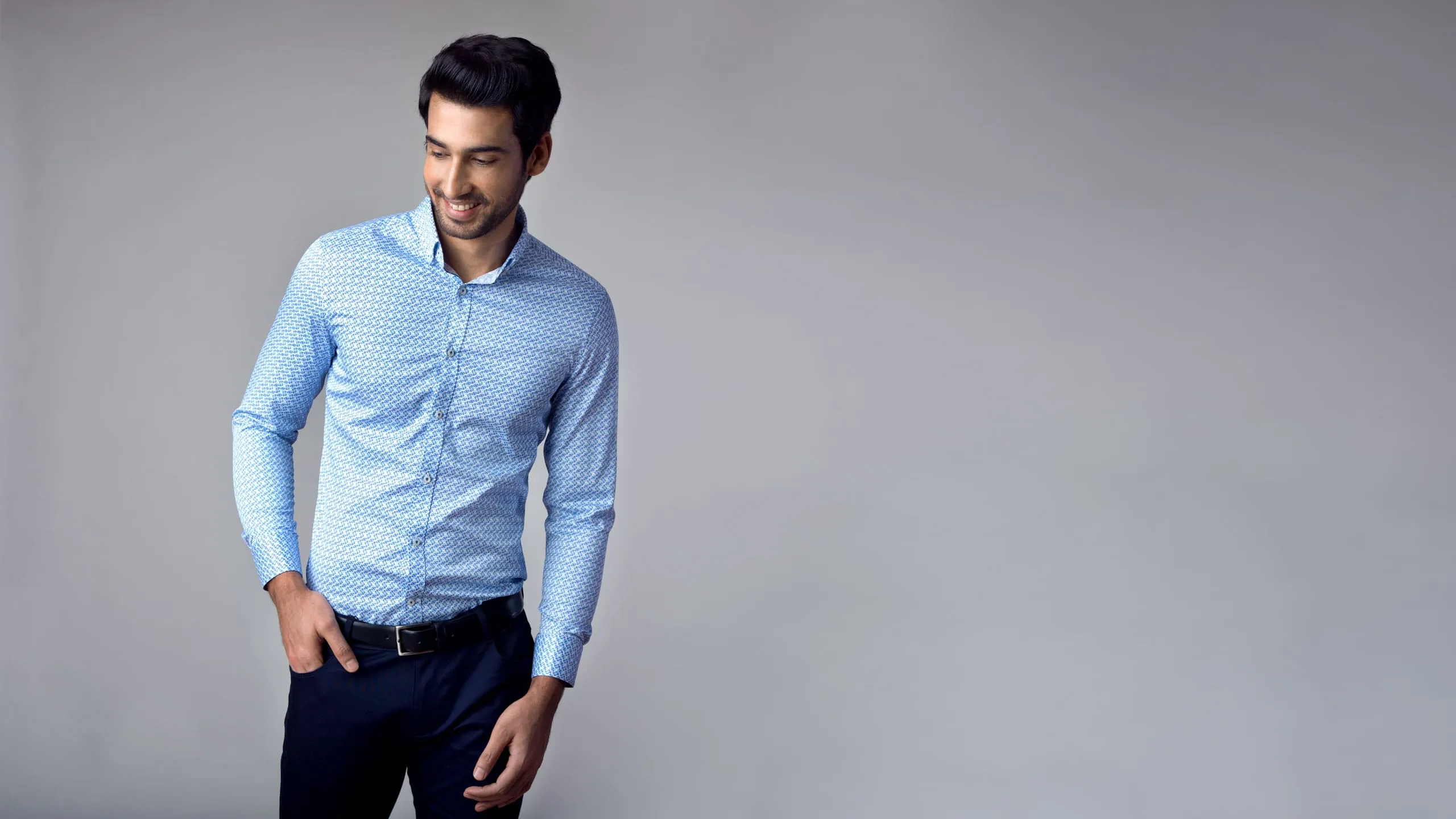 Collared Endless Knot Shirt