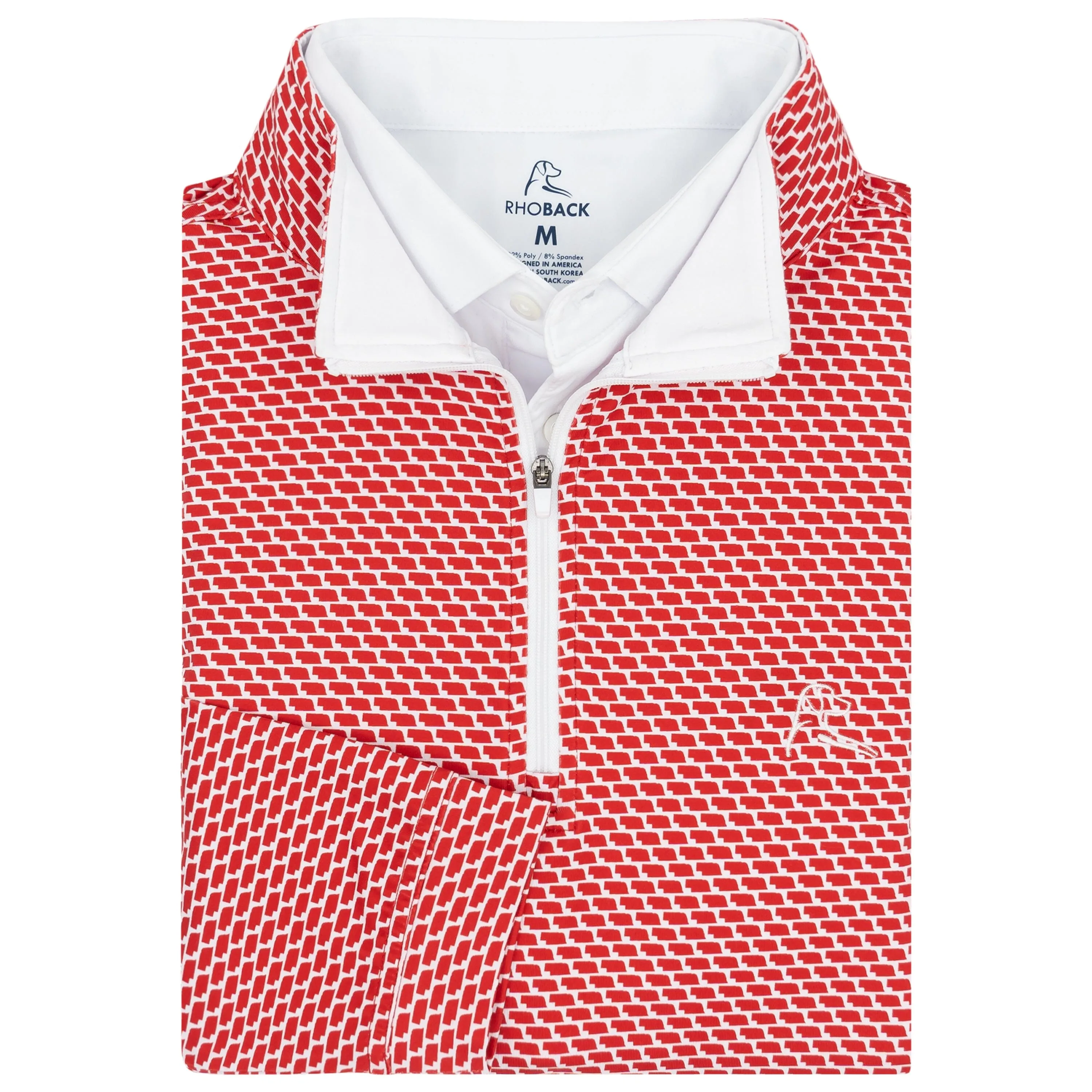 Corn Performance Q-Zip | The Corn - Classic Red/White