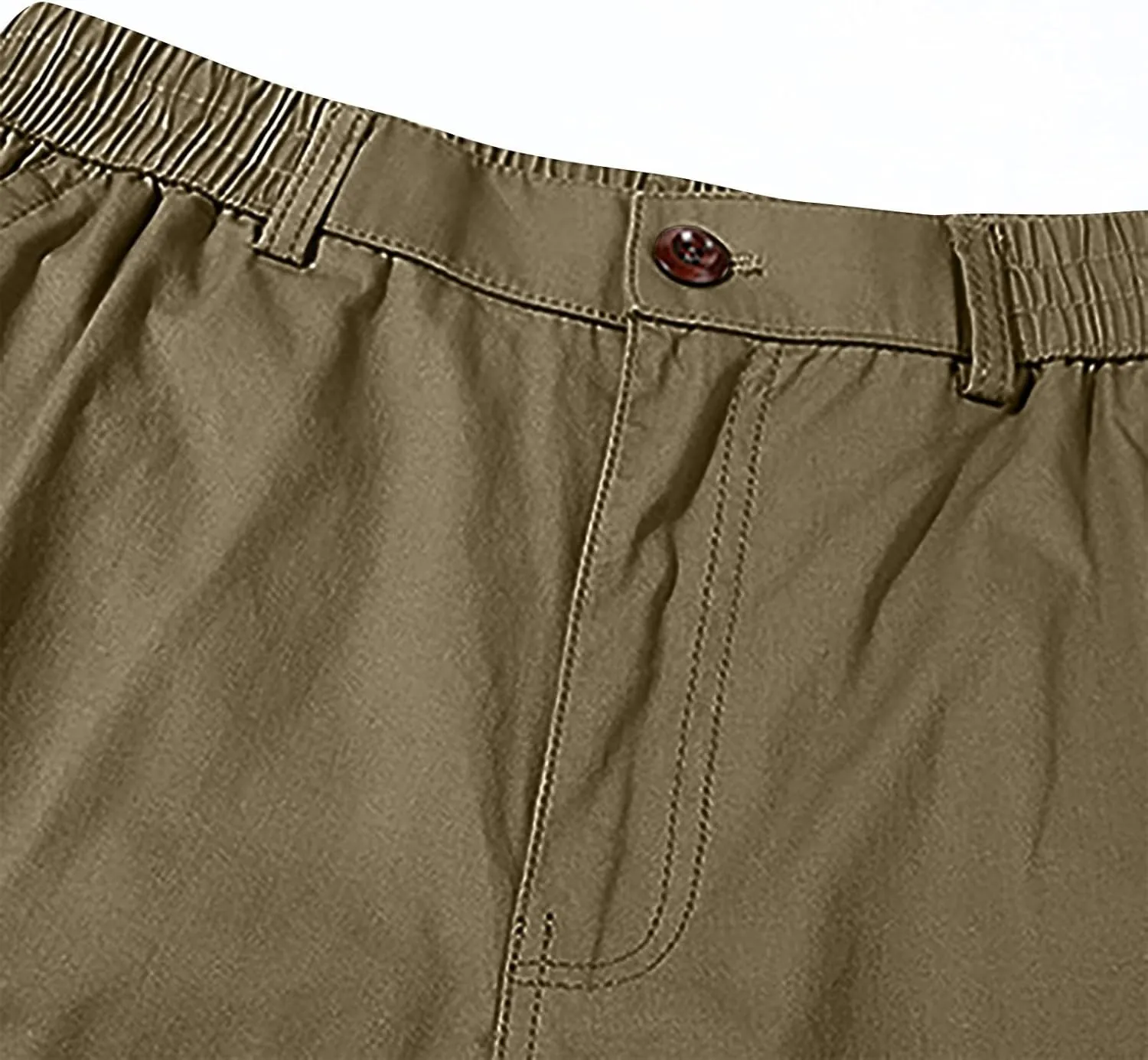 Cotton Relaxed Pants for Men Solid Colour Lounge Pants Classic Beach Pants Outdoor Cargo Pants Summer Capri Pants