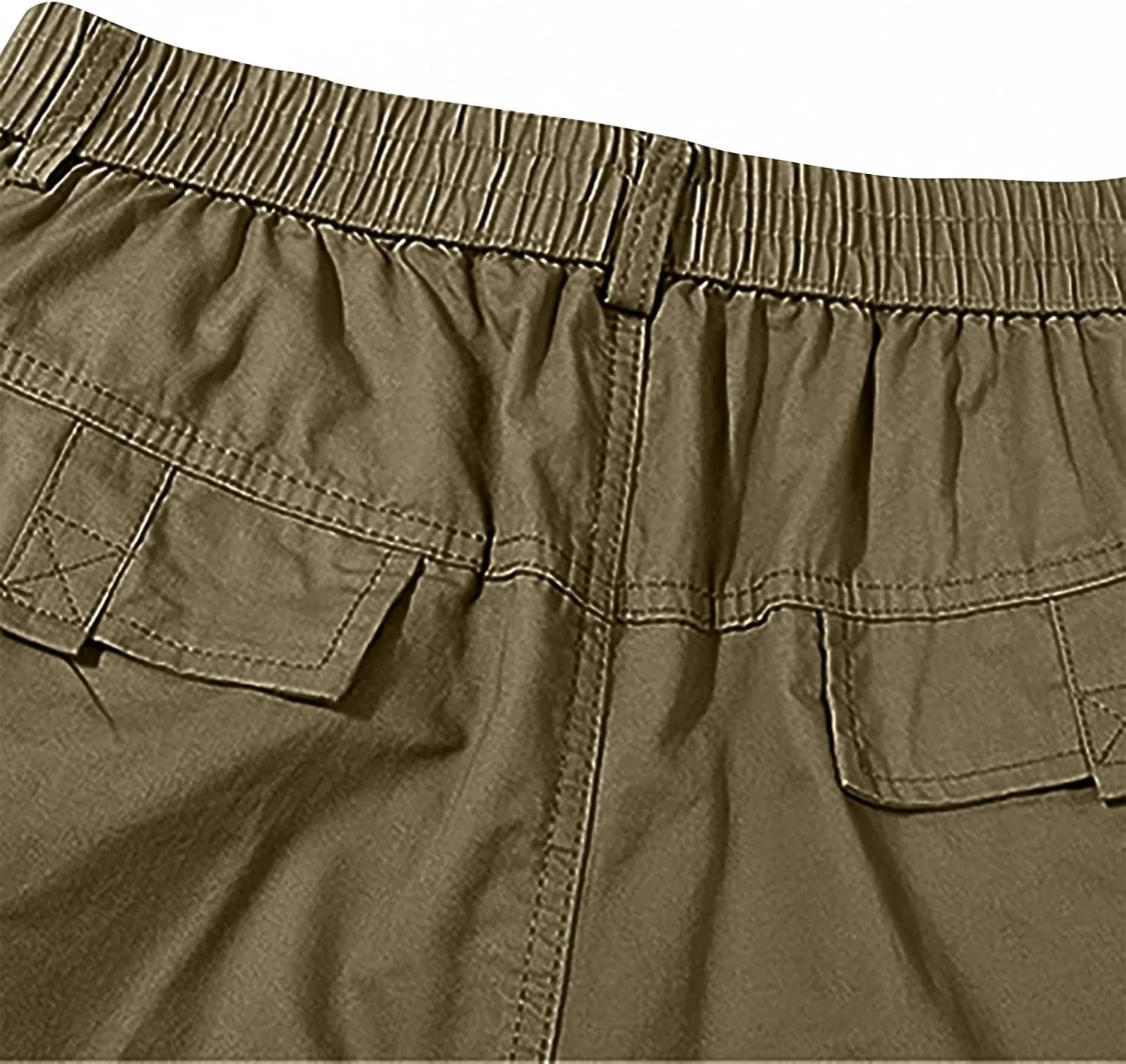 Cotton Relaxed Pants for Men Solid Colour Lounge Pants Classic Beach Pants Outdoor Cargo Pants Summer Capri Pants