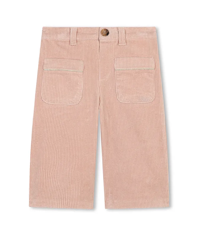 Curdoroy Pants - Pale Pink