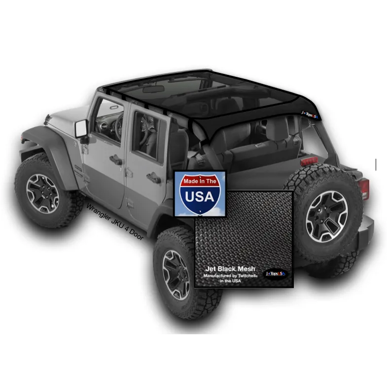 Custom Fit UV Resistant Sun Shade Cover With Nine Line Design