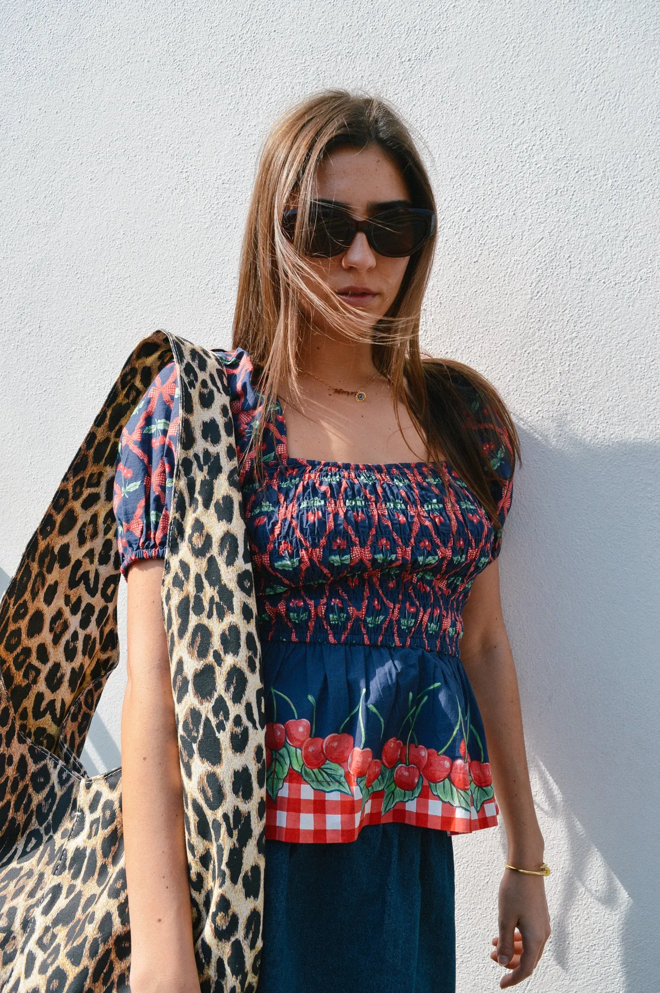 Damson Madder Allegra Cherry Pie Blouse