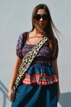 Damson Madder Allegra Cherry Pie Blouse