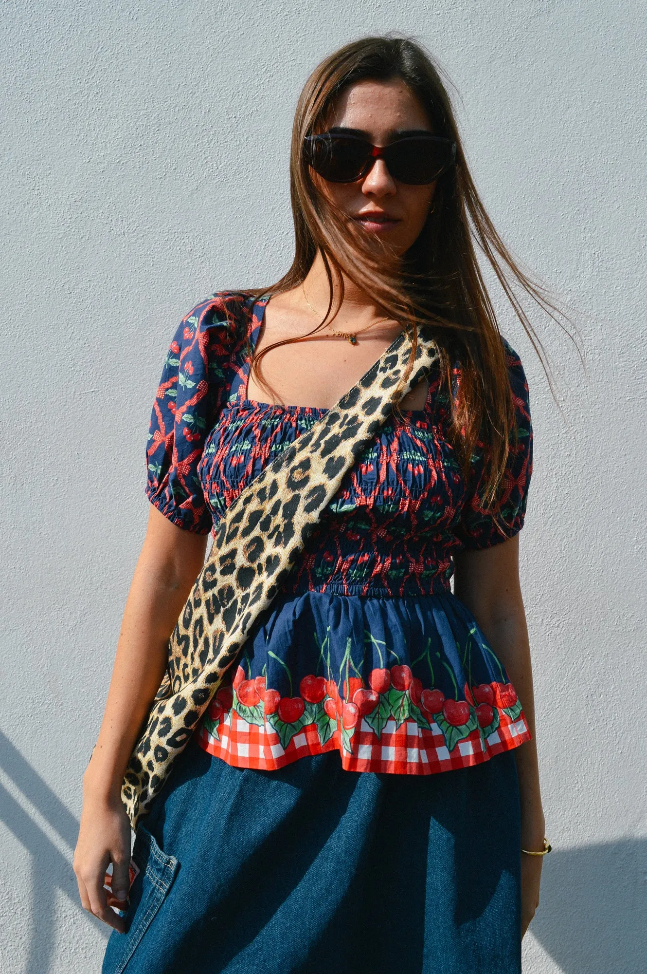 Damson Madder Allegra Cherry Pie Blouse