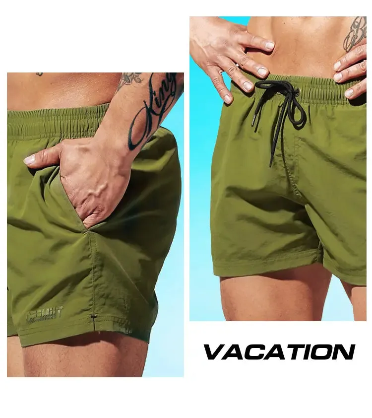 Desmiit 2025 Men's Beach Shorts - Stylish Nylon Board Shorts S6020