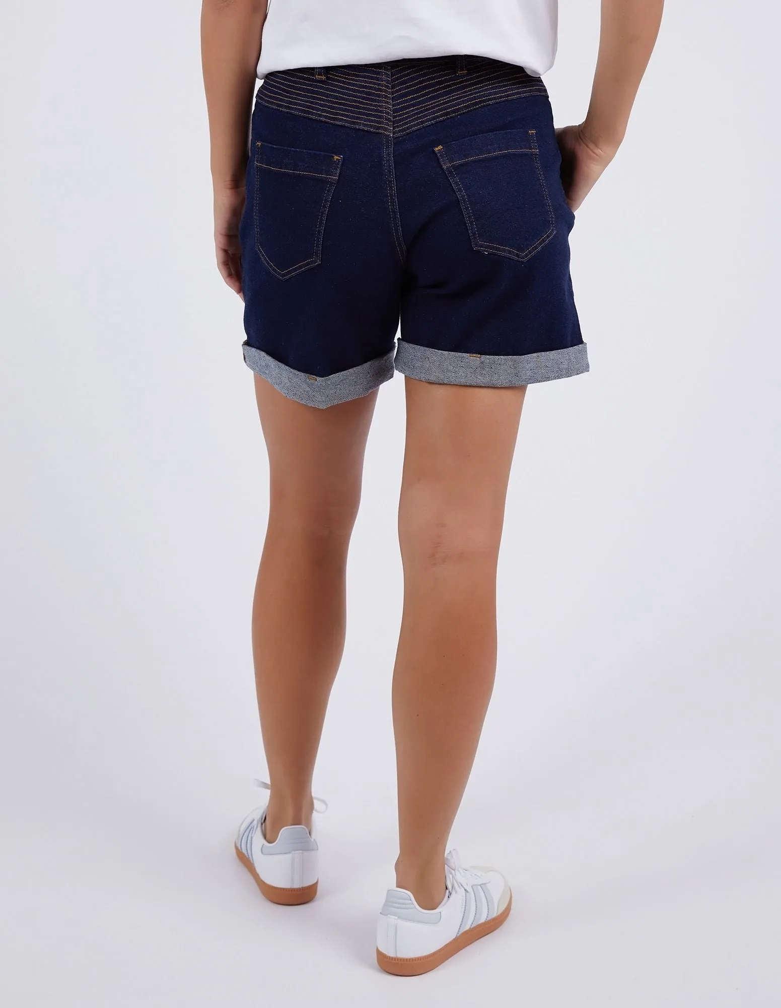Devi Shorts - Dark Denim