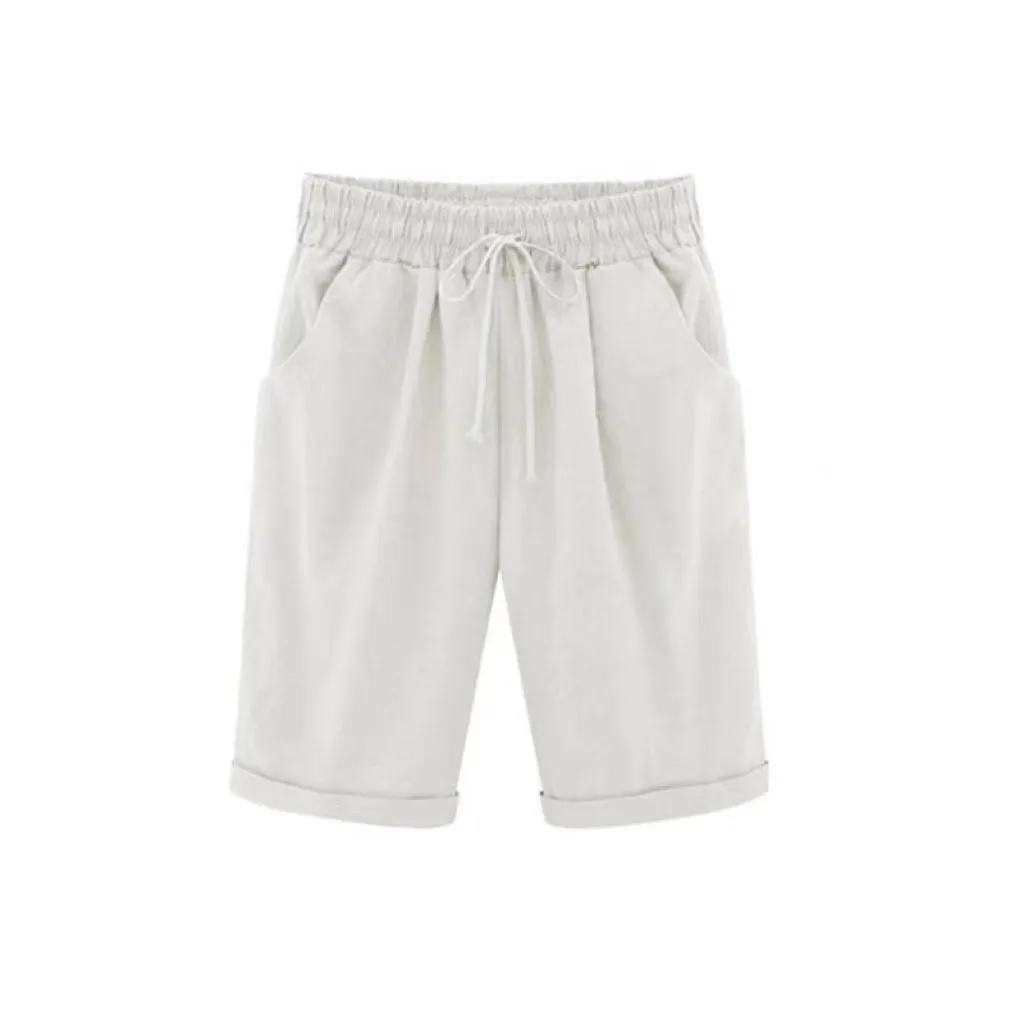 Doris Basic Solid Color Casual Short