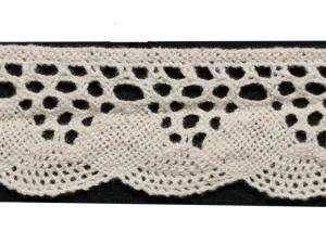 Dyeable Greige Design 1184 Cotton Laces