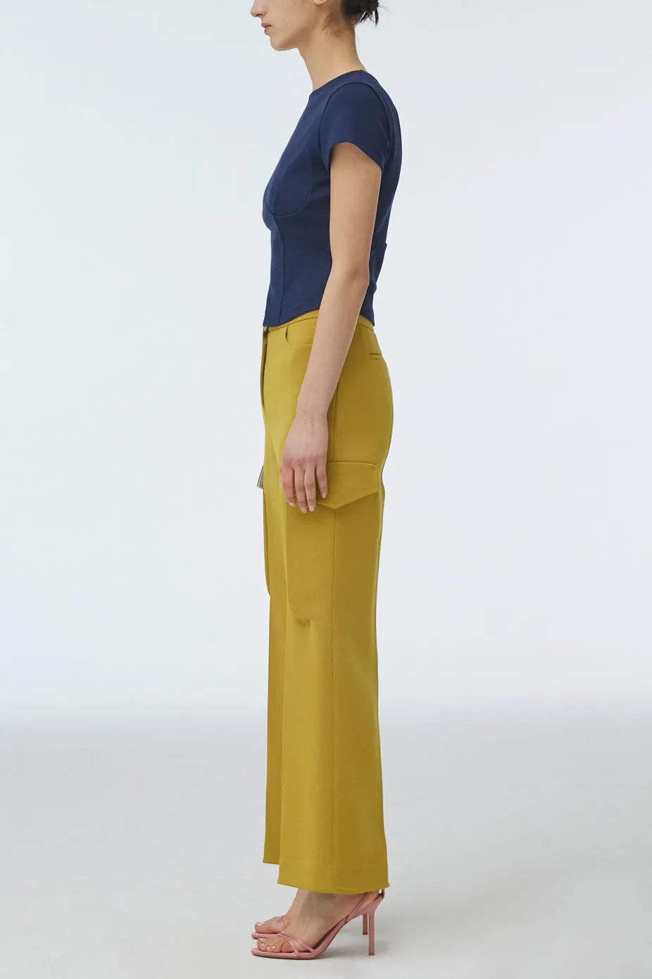 ECLIPSE POCKET CROPPED PANTS