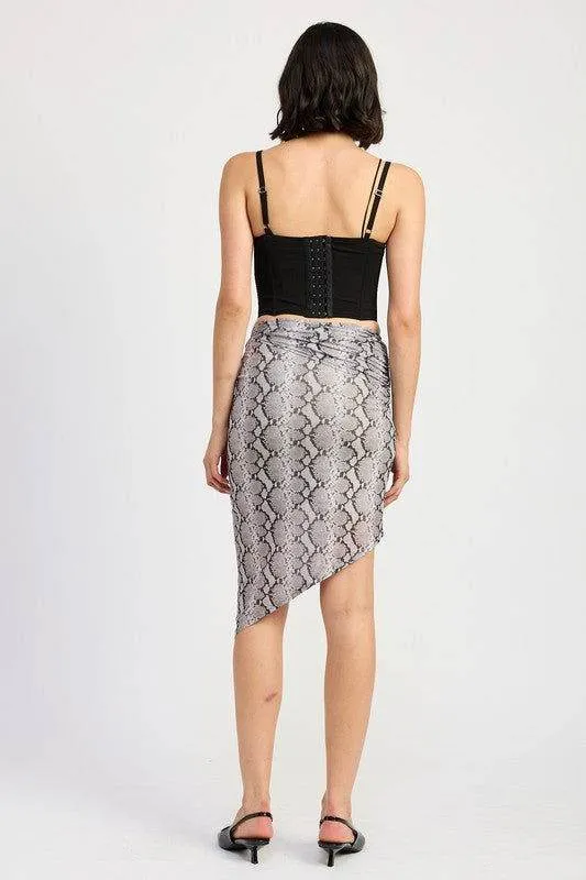 Emory Park Peekaboo Lace Corset Top