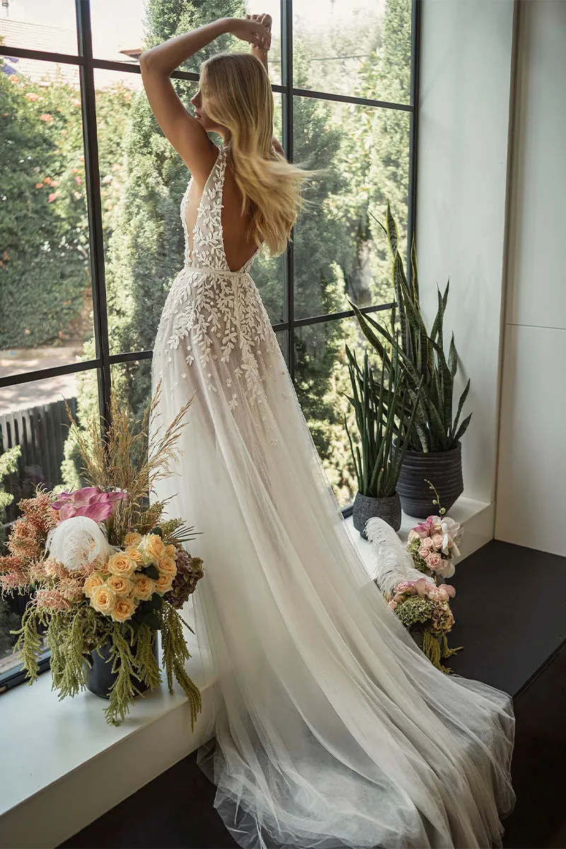 Everlasting Love Graceful Tulle Maxi Dress