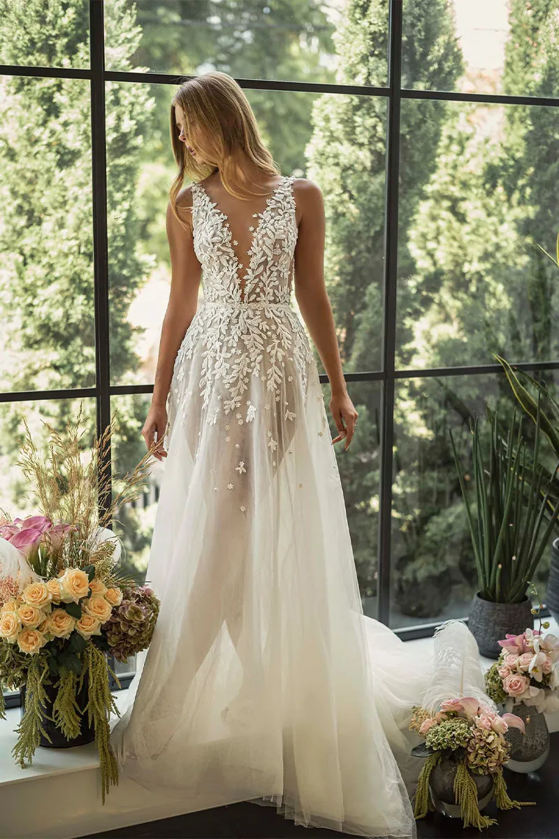 Everlasting Love Graceful Tulle Maxi Dress