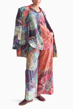 Everly Multi Shirt With Mia Palazzo and Bailey Blazer