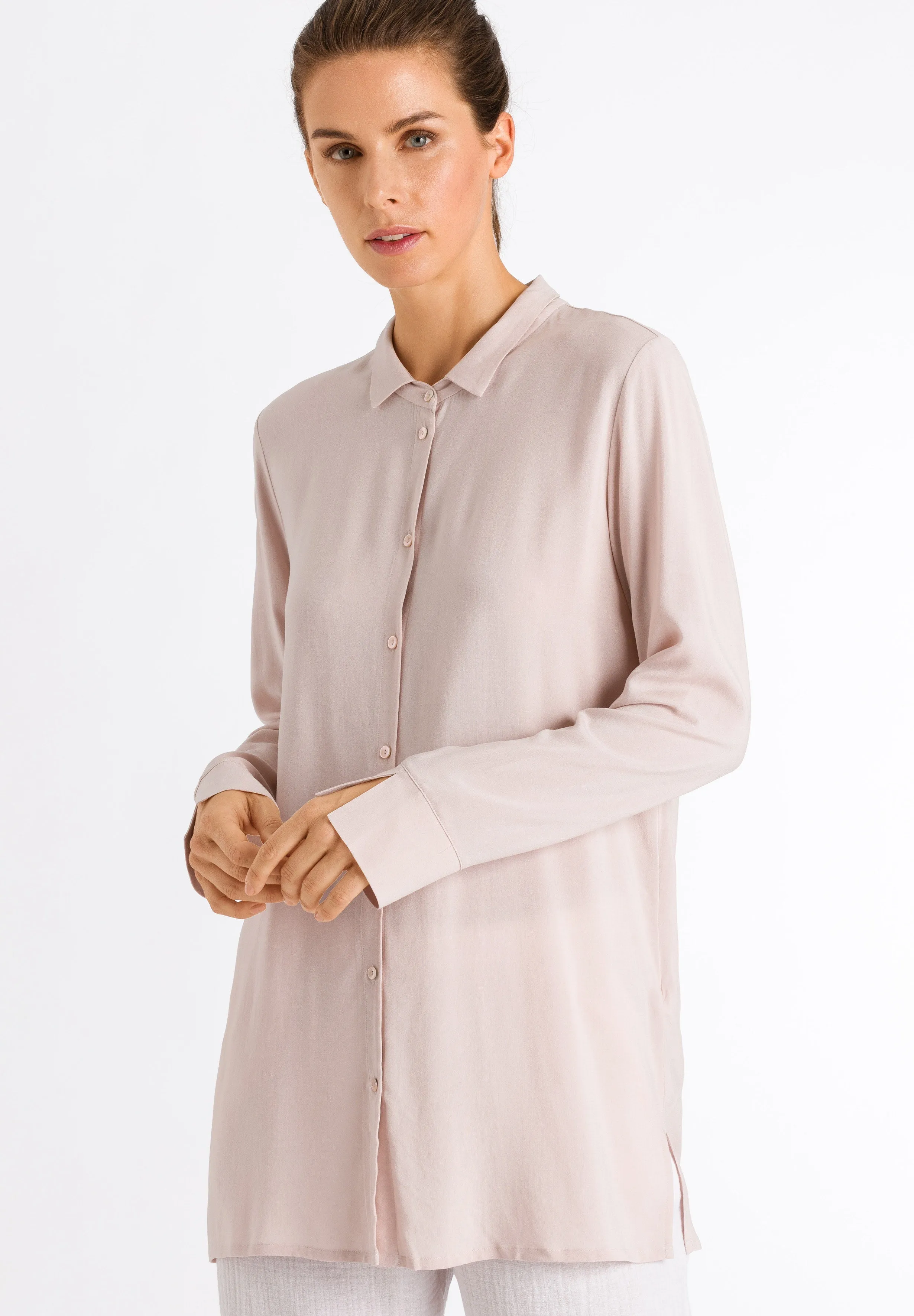 Favourites Button Front Shirt | Marzipan 78254-1889