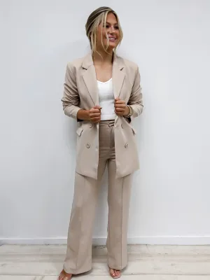 Feeling Fine Suit- Sand & Sage