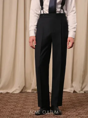 Finely Woven Wool Trousers