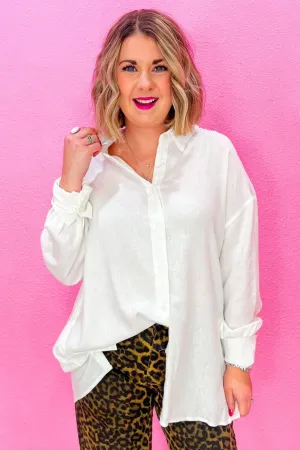 Fresh Air Button Down - White