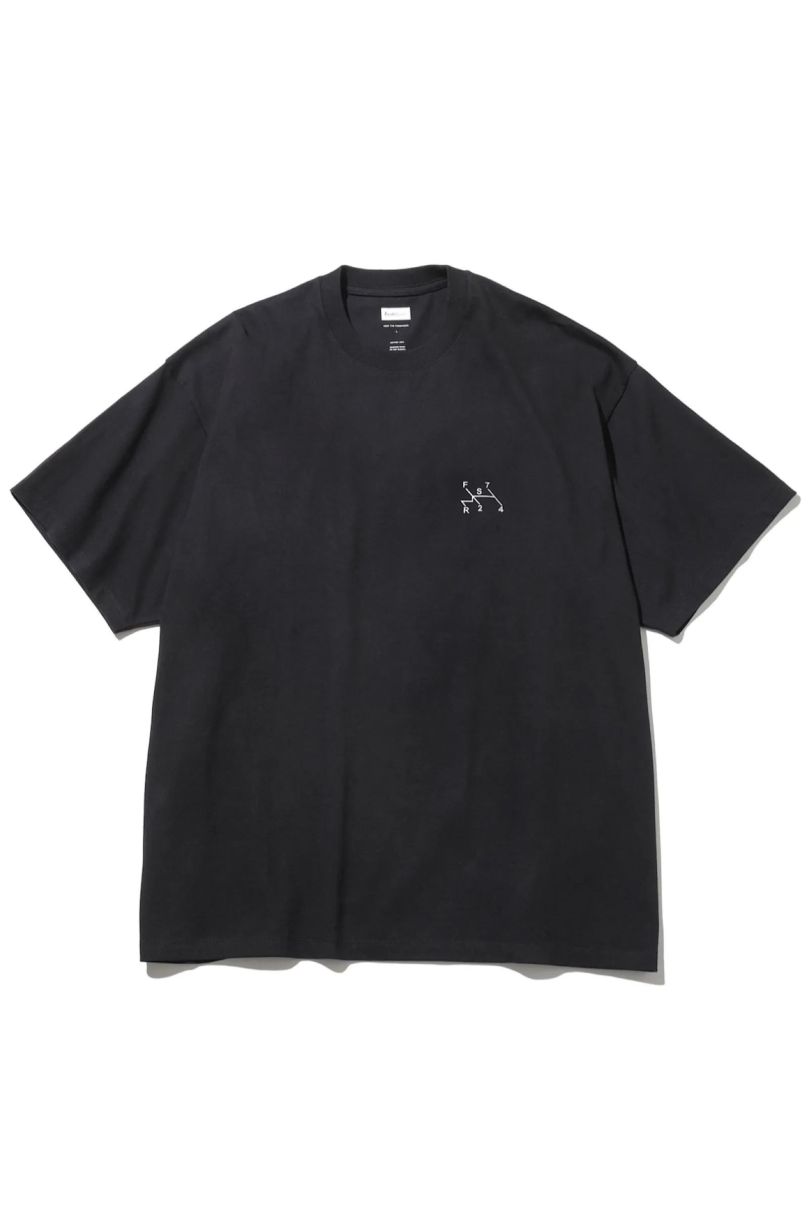 Fresh Service / Corporate Printed S/S Tee "GEAR" - Black