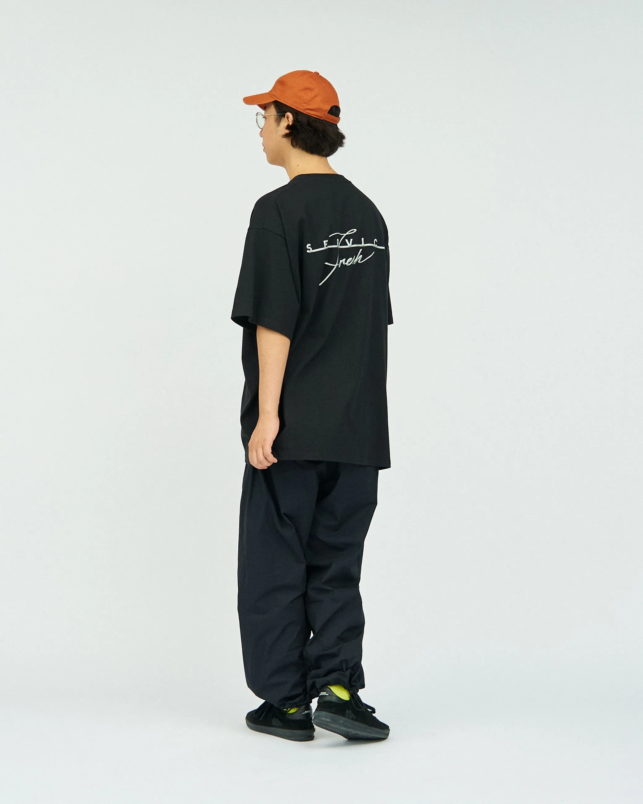 Fresh Service / Corporate Printed S/S Tee "GEAR" - Black