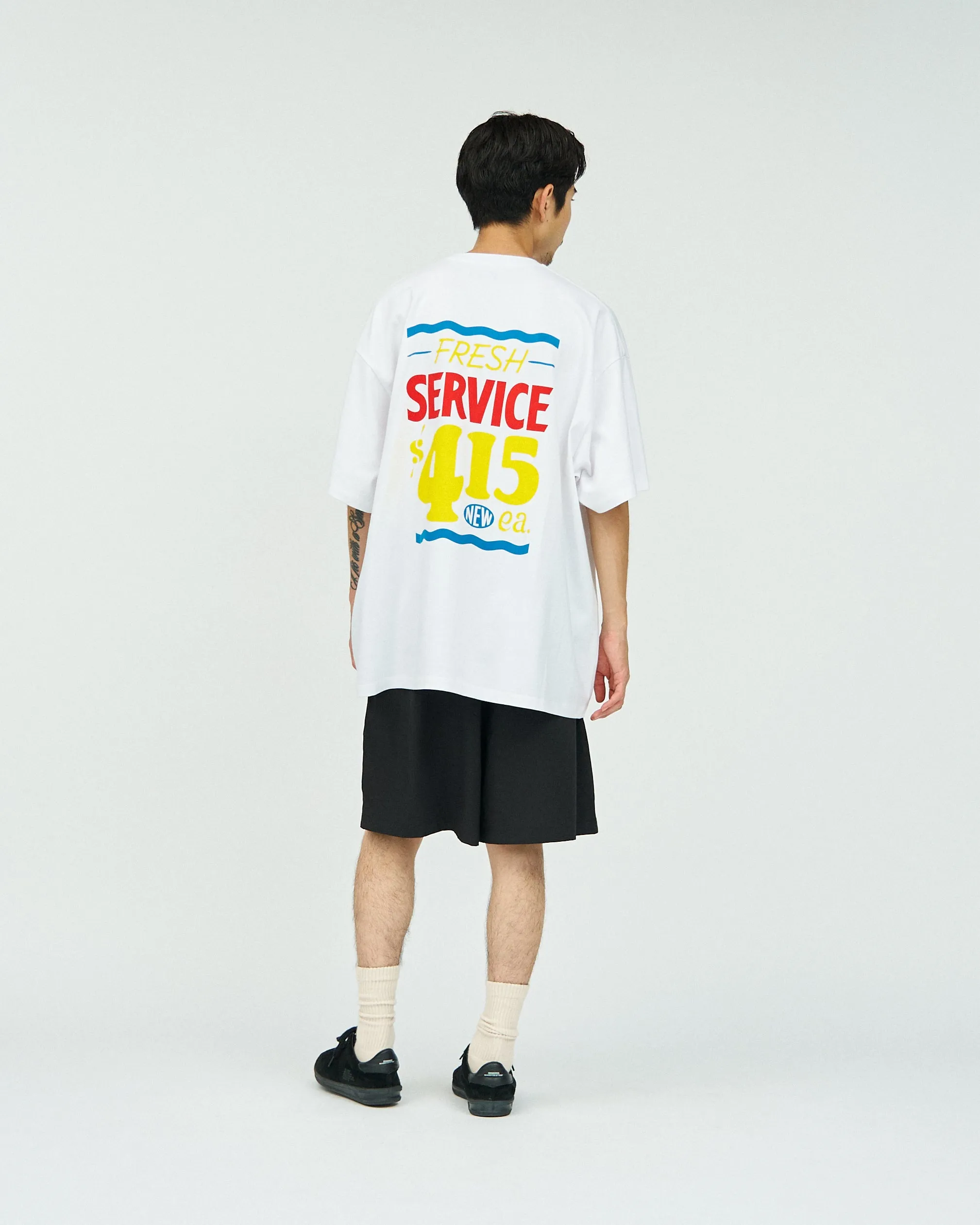 Fresh Service / Corporate Printed S/S Tee "SIGN PAINT" - Multi