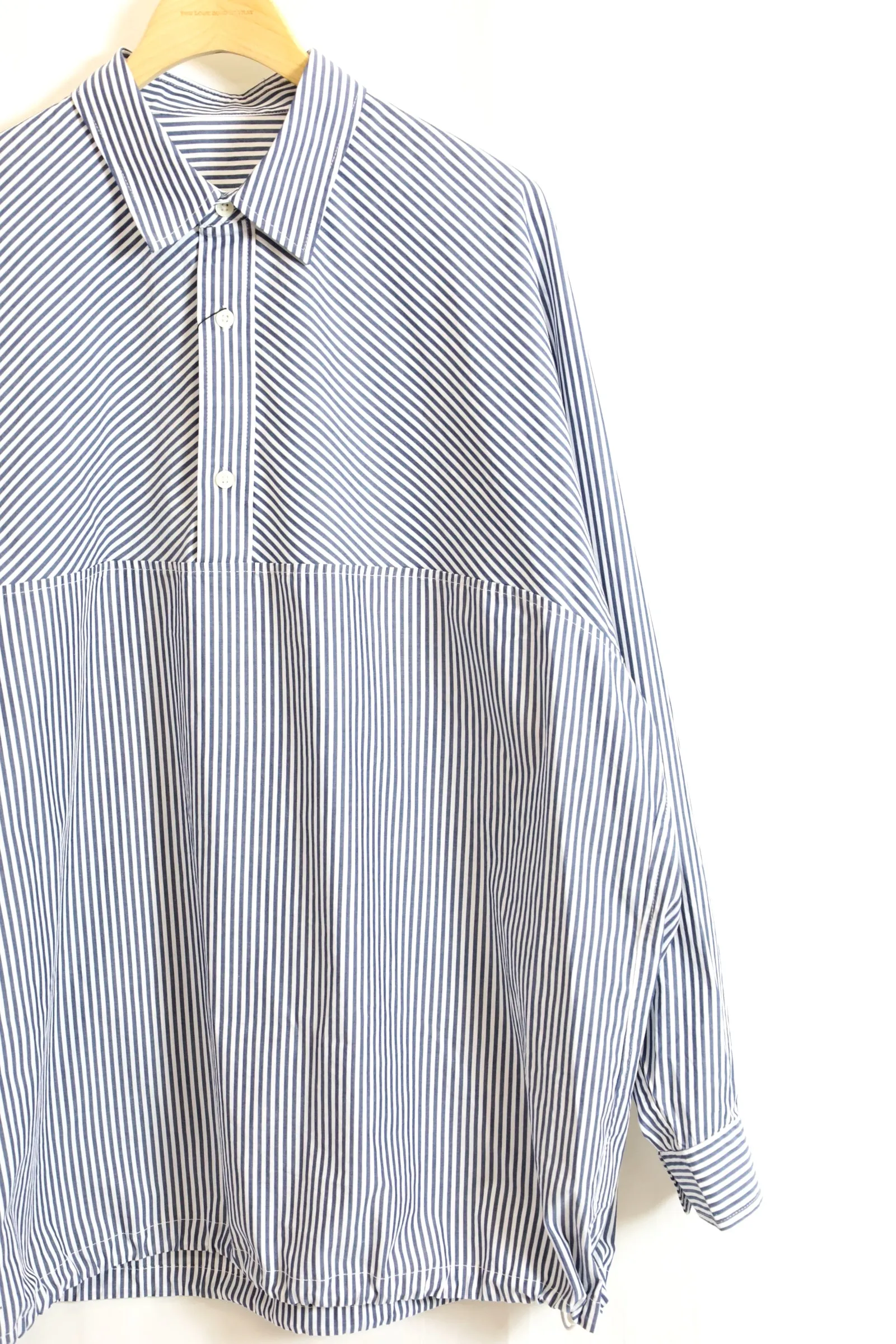 Fresh Service / Corporate Stripe Anorak Shirt